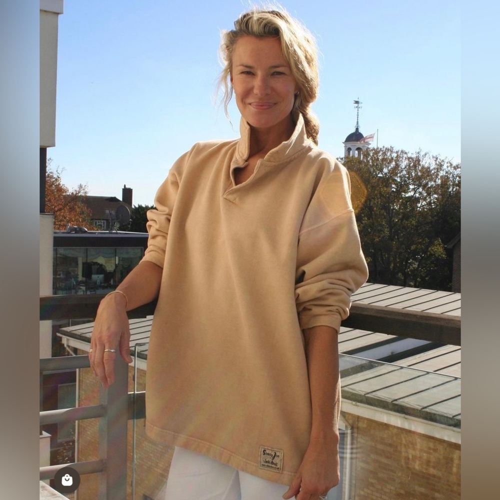 NWT Sloppy Joe Collared Sweatshirt